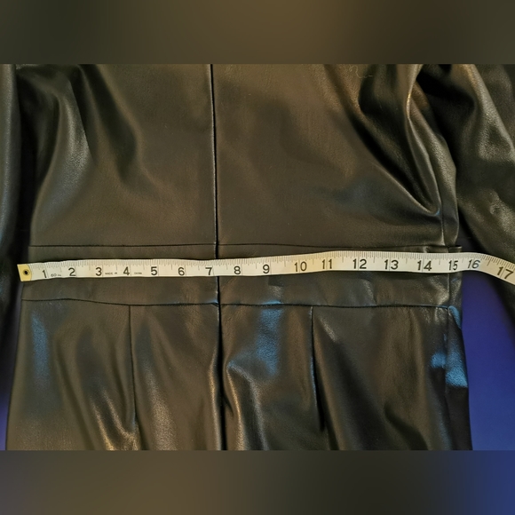 Faux Leather Dress - Picture 9 of 10